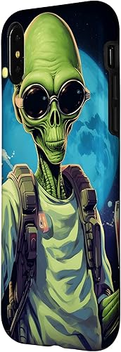Miniatura 8 de iPhone 11 Pro Creepy Alien July 4th Drinking Blue Moon Case