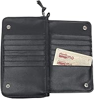Amazon | [シードレス] sd genuine ウォレット 本革 財布 黒 leather 