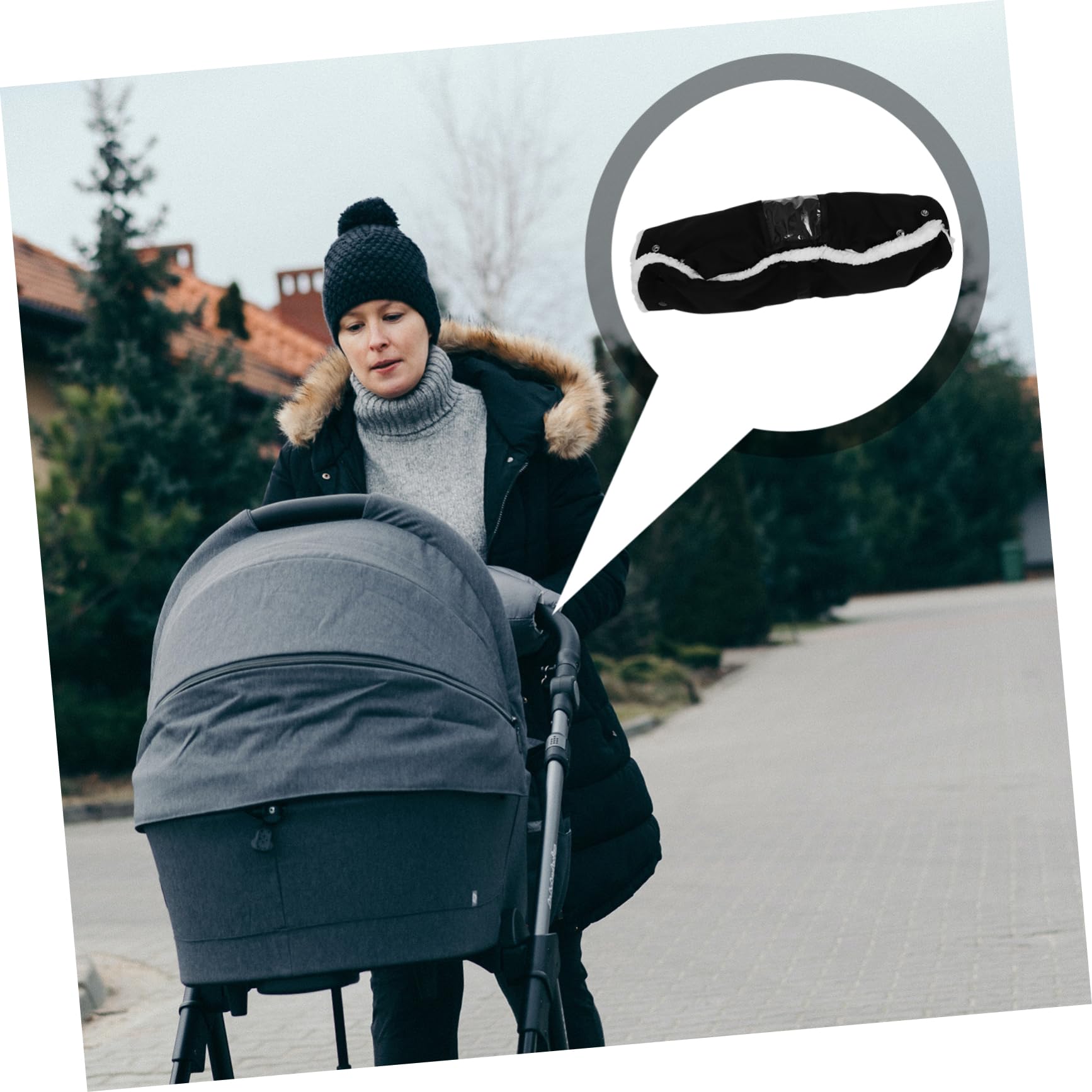 3 pezzi guanti for passeggino guanti scaldamani for carrozzina Accessori for passeggino guanti for passeggino passeggino mano manicotti for passeggino guanti con maniglia for carrozzina coprimanubrio