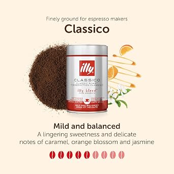 Illy Powdered Coffee Medium Roasted 250 Gr