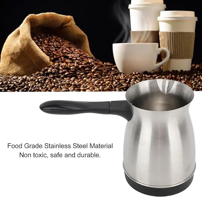 Cafetera Turca 600ml 110V Acero Inoxidable Doble Sistema miniatura 5