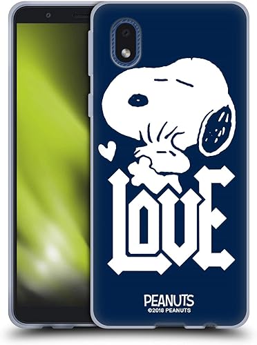 Vista 48 de Head Case Designs Officially Licensed Peanuts Woodstock Insignia Rock Tees Gel Case [Military Grade Protection] Compatible with Samsung Galaxy S22+