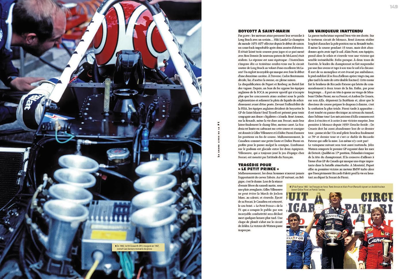 Le grand livre de la F1: 80 ans de bruit et de fureur