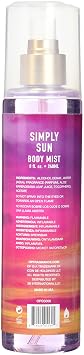 Ocean Pacific Simply Sun Body Mist for Her, 8 Fluid Ounce