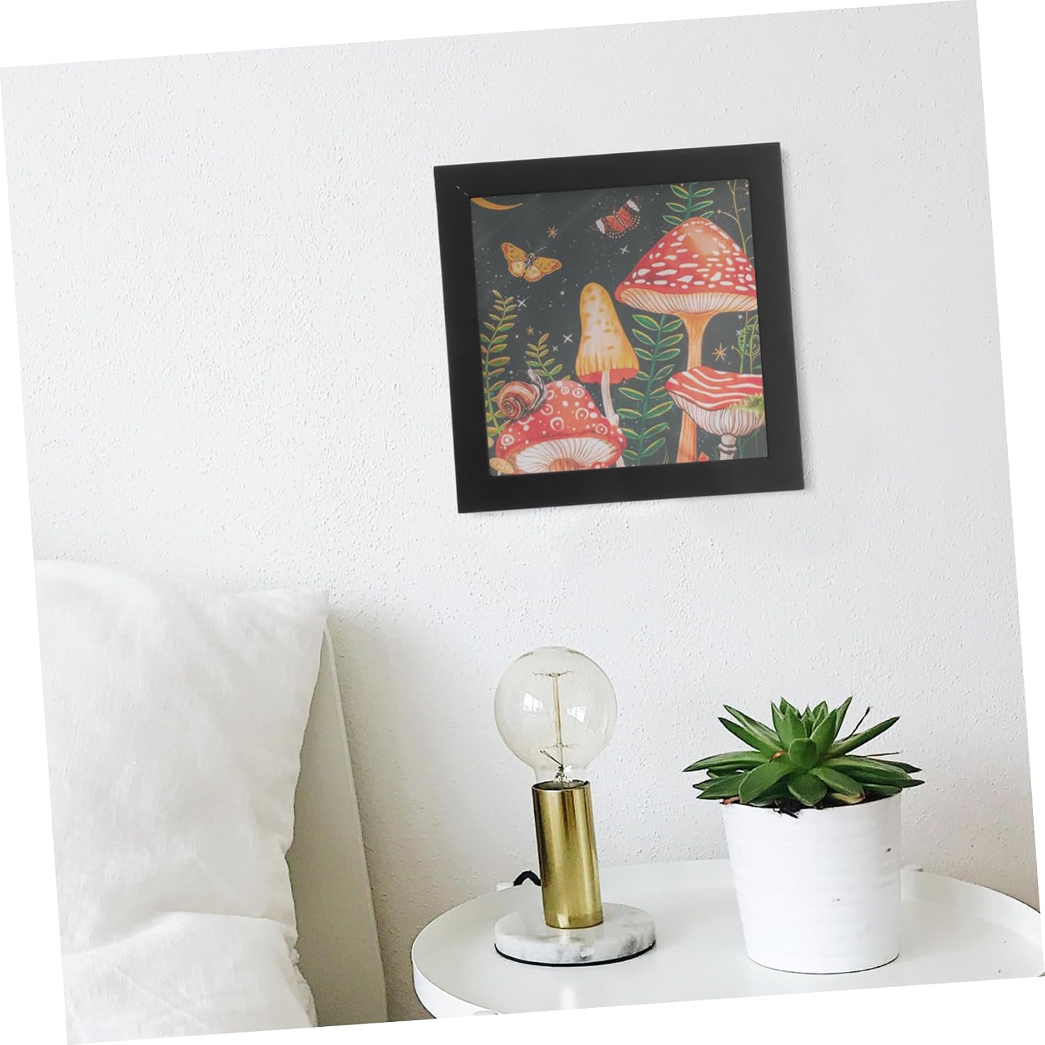 ULDIGI Durable Embroidery Hoop Frame Stand Square Photo Frame Sturdy Construction Perfect for DIY Cross Stitch Art