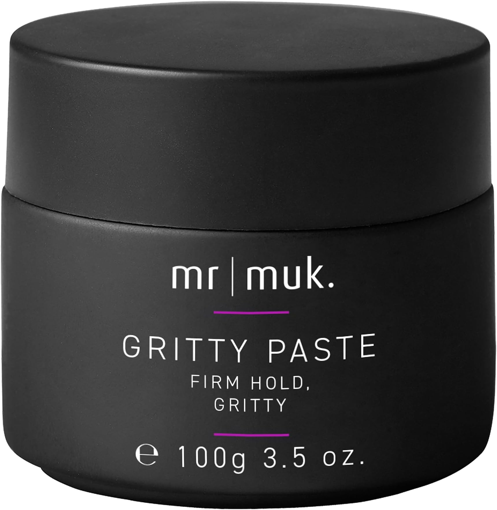 Mr MUK Strong Gritty Finish Texturizing & Reworking Paste - 100g | Ultimate Firm Hold Hair Styling for Men | Water Soluble & No Flaking