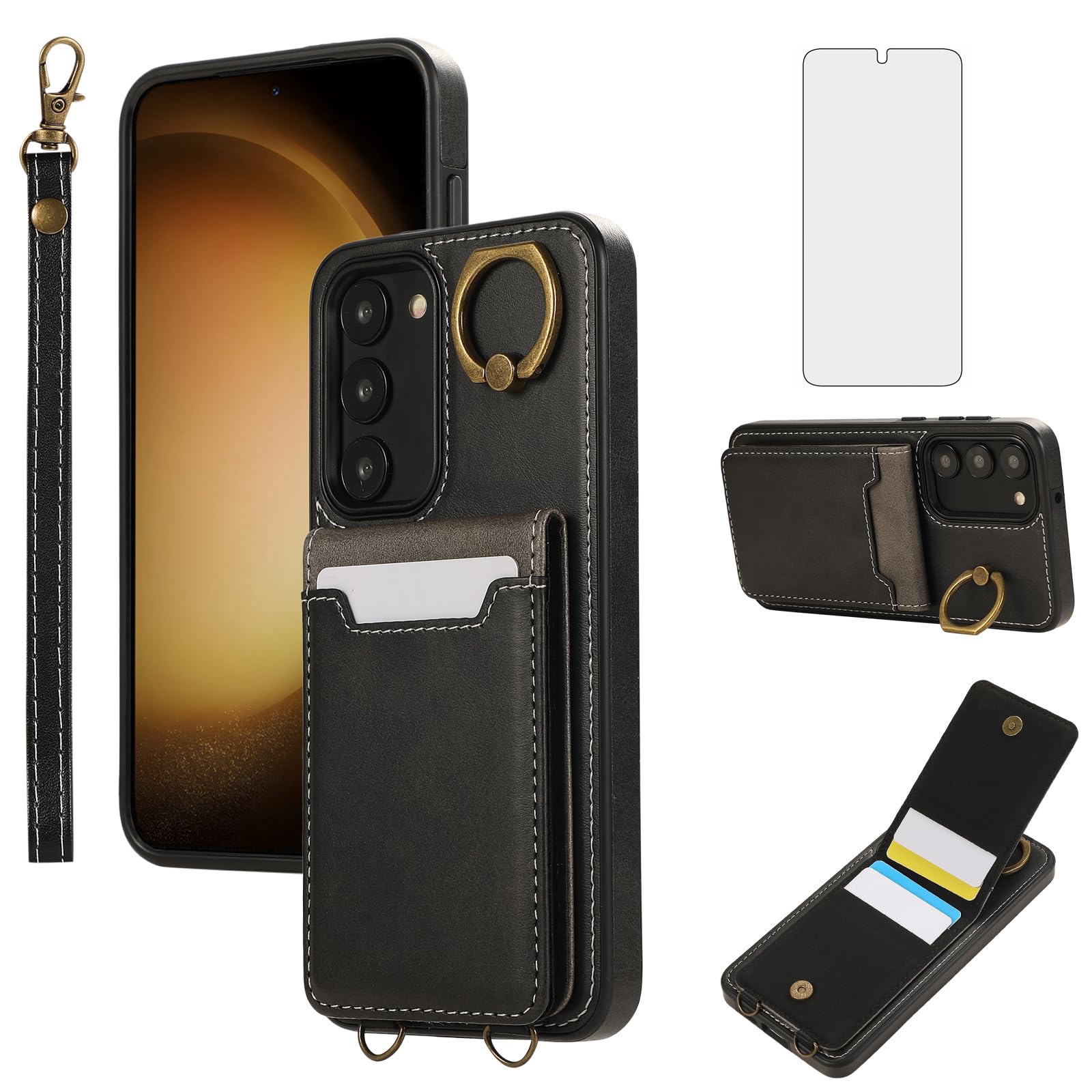 Coque Galaxy S23 5G Asuwish anti-choc pour réparer la peur des chutes