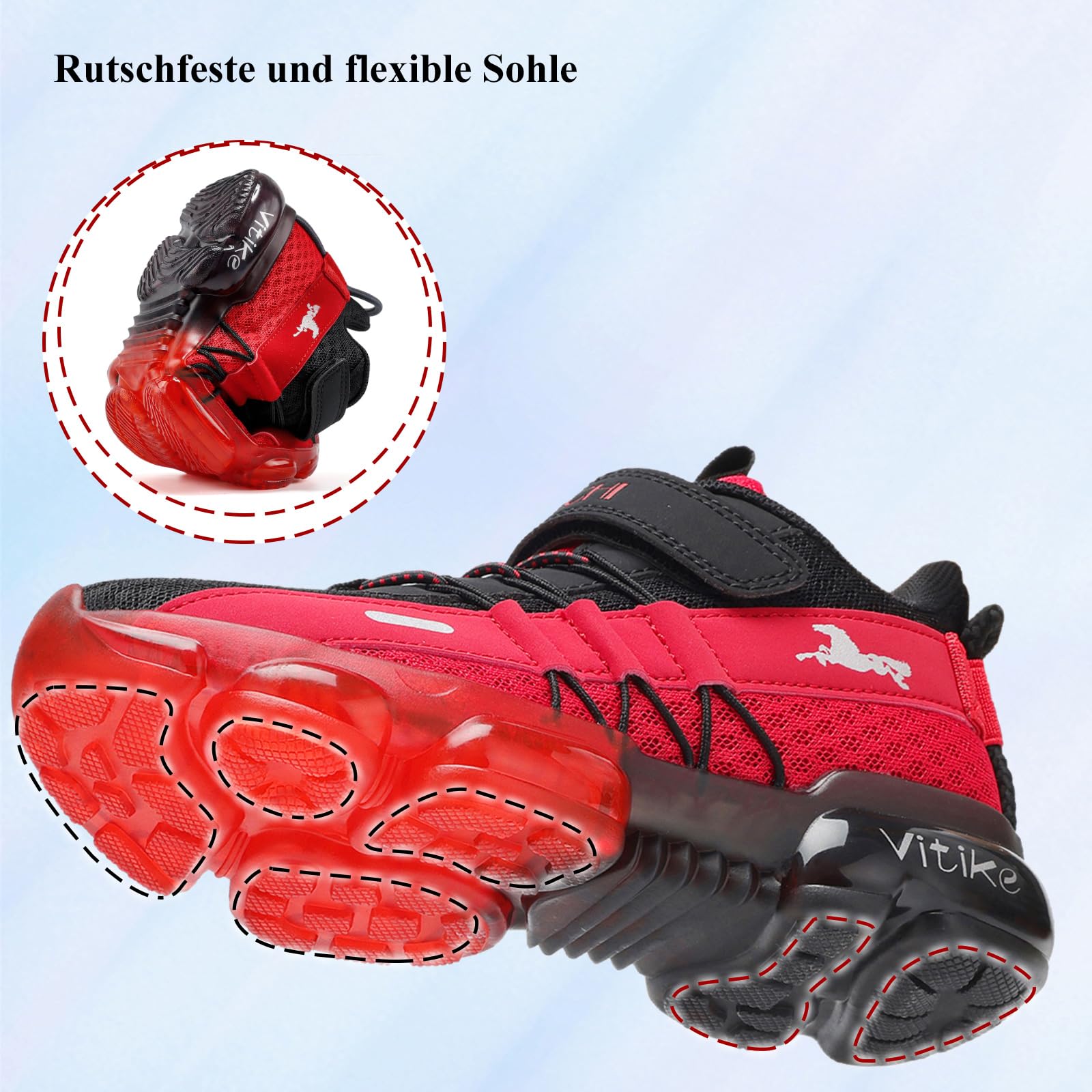 JMFCHI Zapatillas de deporte para niños, zapatillas para niños, zapatillas deportivas para exteriores, informales, transpirables, ligeras, unisex | Zapatos infantiles con malla transpirable, suela antideslizante, amortiguador, ideal para uso diario, sala