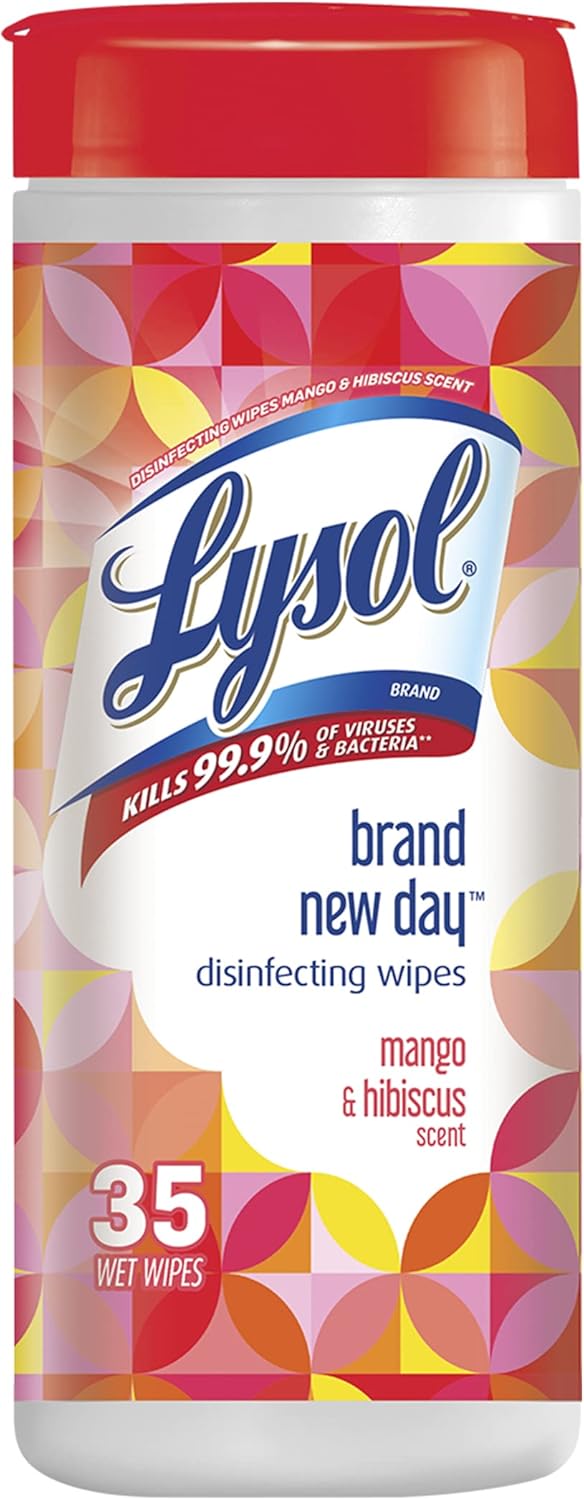 Lysol Disinfectant Wipes, MultiSurface Antibacterial Cleaning Wipes, for