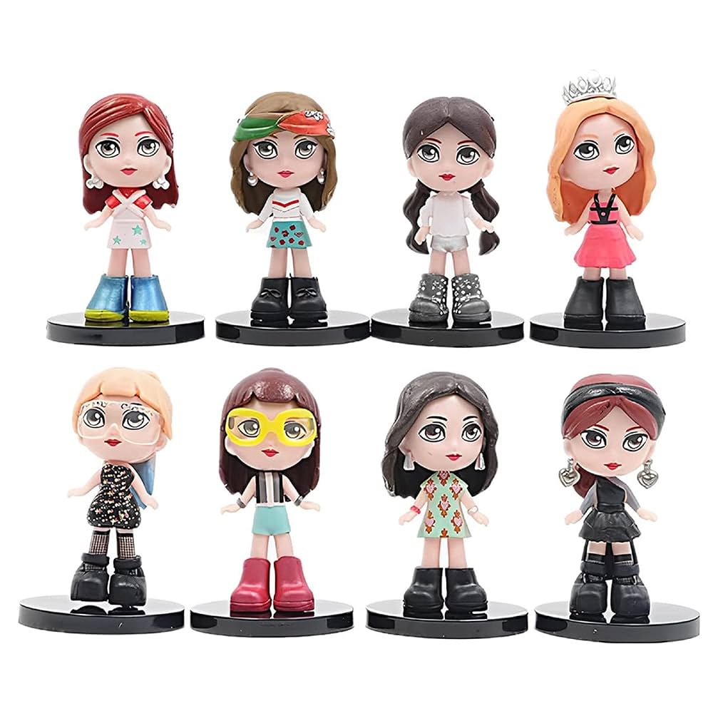 BLACKPINK 8個　セット Buy AUGEN Black Pink Set of 8 Action Figure Limited Edition