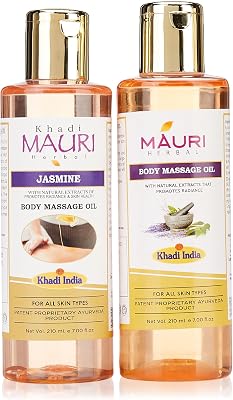 Mauri Jasmine Head & Body Massage Oil - Pack Of 2 (420 ml)