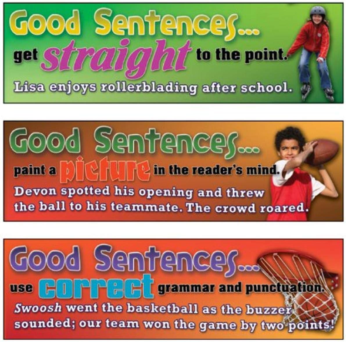 Carson Dellosa Education Carson Dellosa Mark Twain Good Sentences Bulletin Board Set