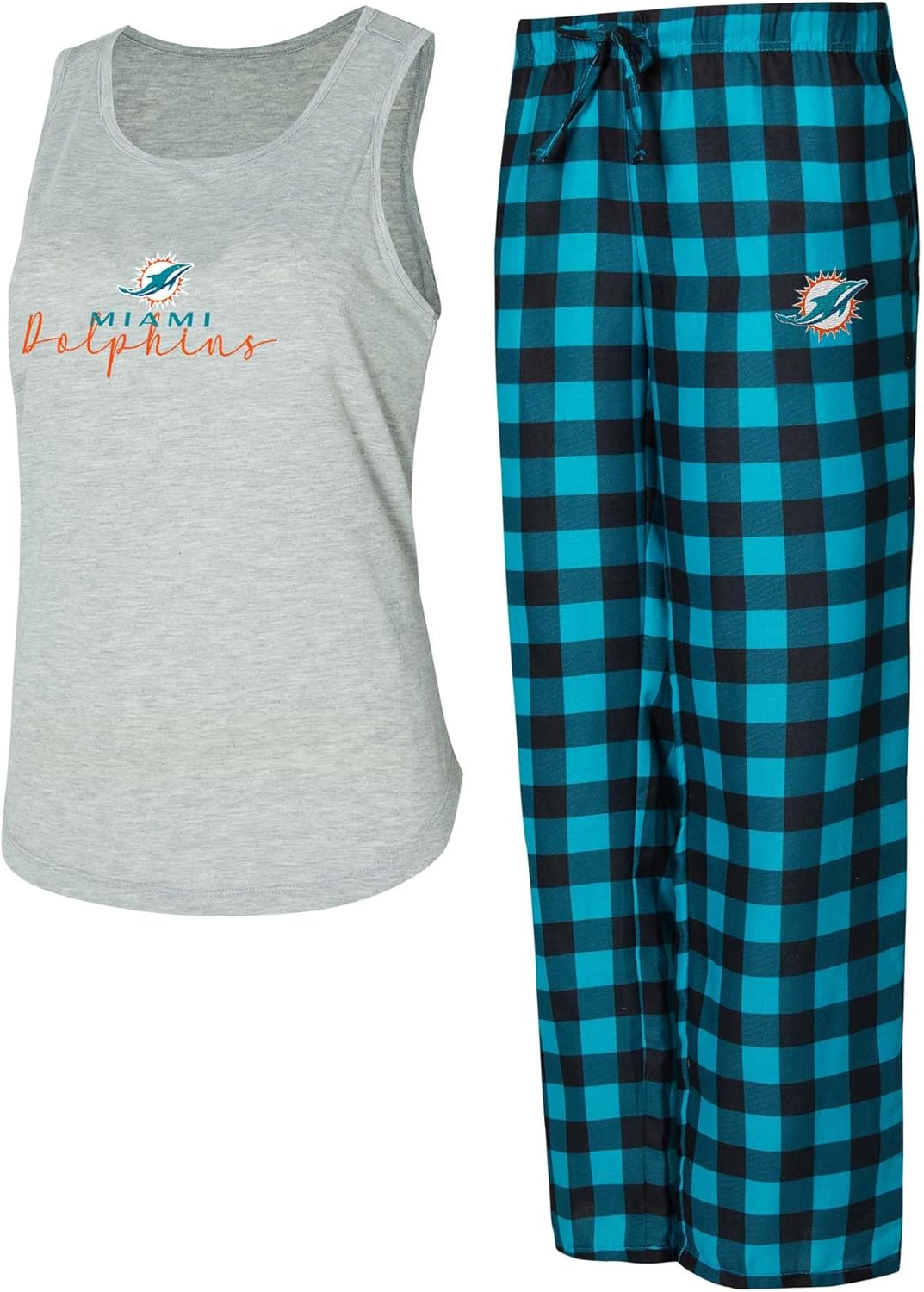 Concepts Sport Women's NFL Petition Tank Top and Pants Sleep Set