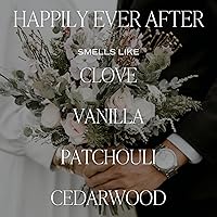 Vista 10 de Sweet Water Decor Mr. + Mrs. Candle - Vela perfumada de pimienta dorada, hoja de clavo, nuez moscada y lavanda para el hogar, tarro transparente