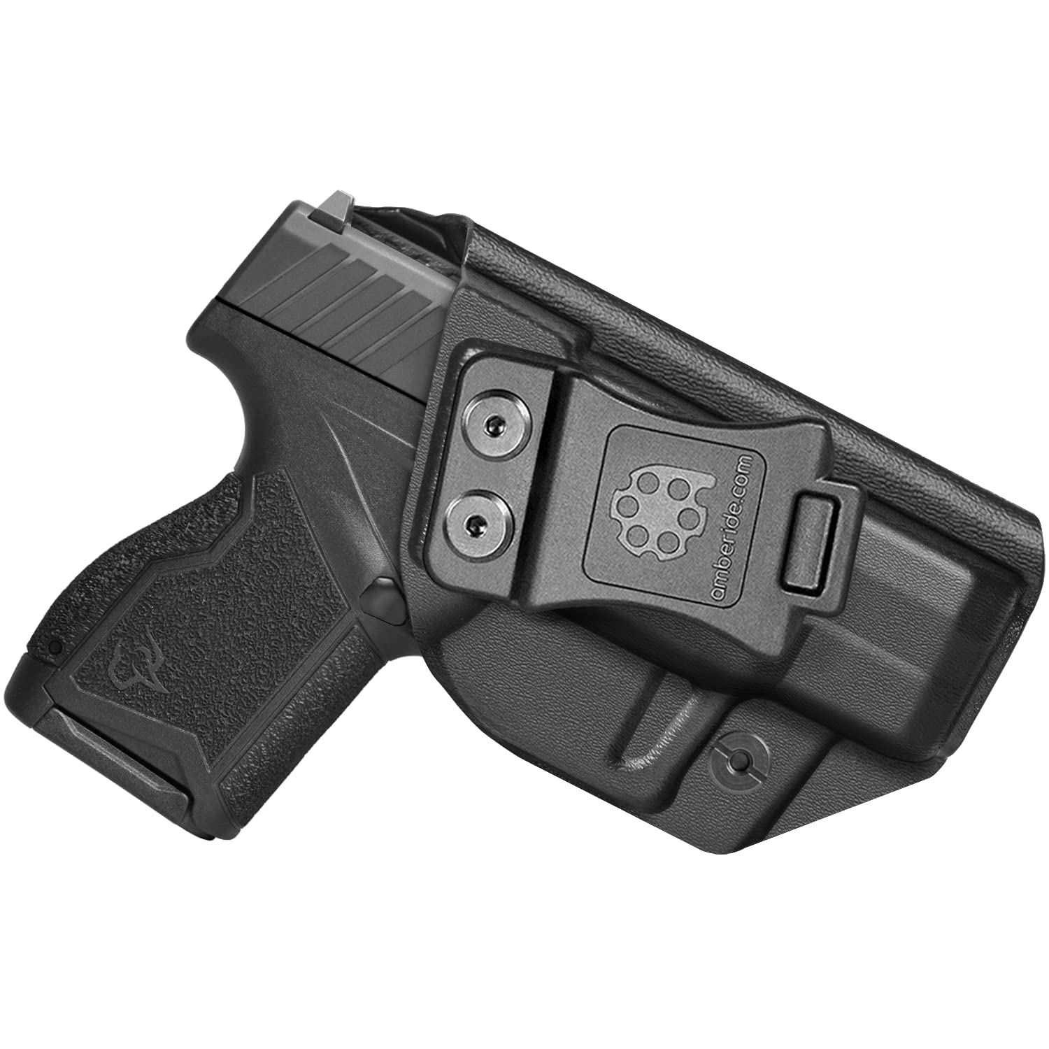 Taurus GX4 Holster IWB Kydex Holster Fit: Taurus GX4 Pistol – Inside Waistband Concealed Carry – Adjustable Cant & 'Posi-Click' Retention – No Wear - No Jitter - US Made by Amberide
