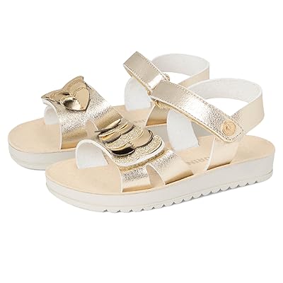 Naturino Gisten (Toddler/Little Kid) Girls Shoes Platinum