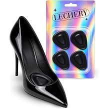 LECHERY, Metatarsal Pads for Women, Gel Ball of Foot Cushions, Metatarsal Pads Gel Cushions for Forefoot Comfort, Shoe Pad for Comfort and Support, 2 Pack Black