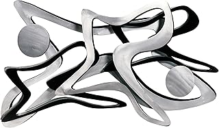 Touch of Class Rave Metal Wall Sculpture One Size - Large Hanging Art - Metallic Artwork - Abstract Aesthetic - Modern Contemporary Decor for Living Room, Bedroom, Bathroom - 46 Inches Wide