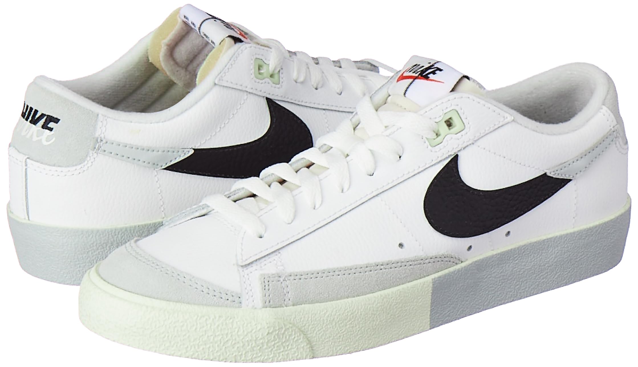 nike blazer low mens silver