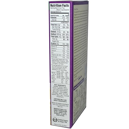 Miniatura 2 de Annie's Homegrown Macarrones y queso - Conchas y cheddar blanco - 6 oz
