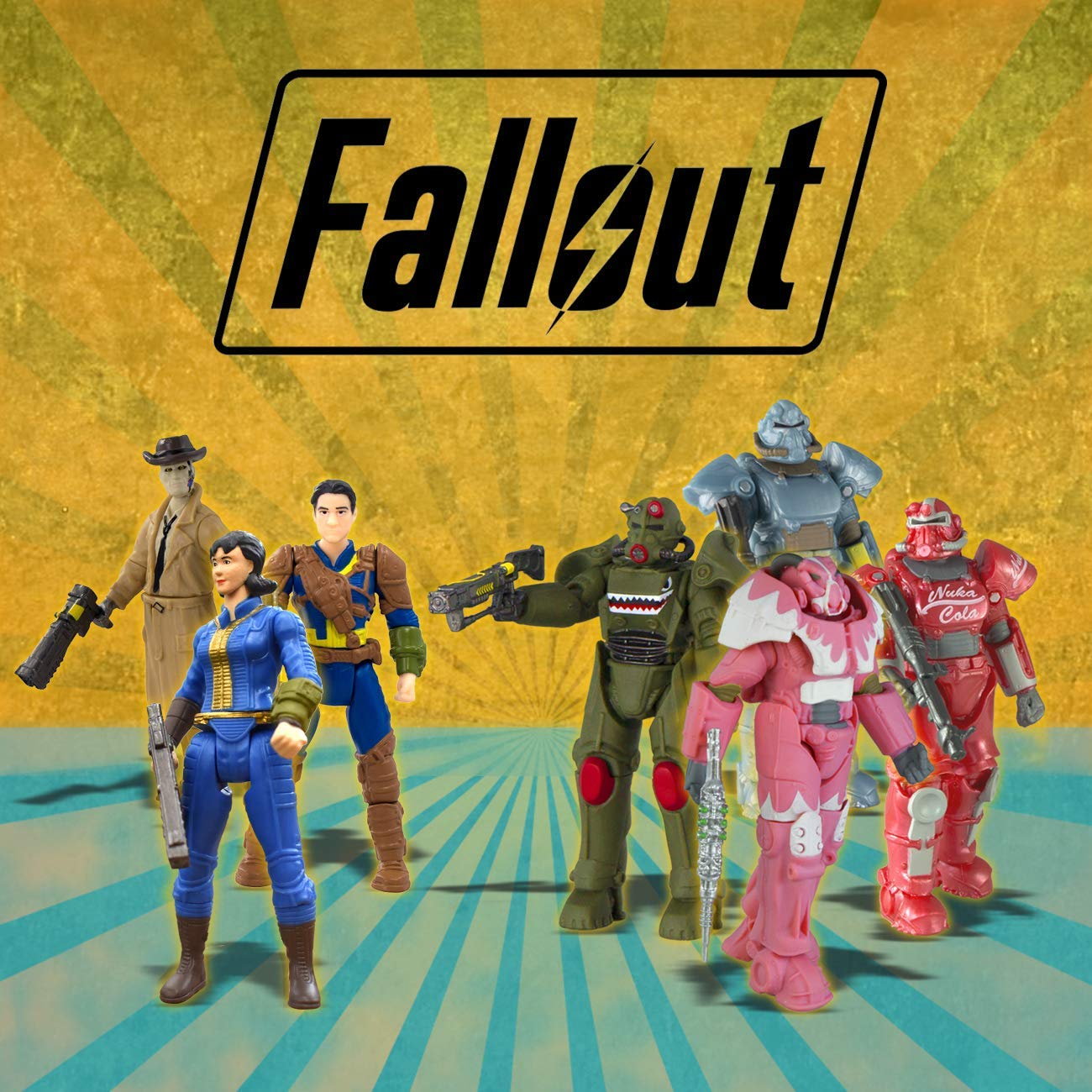 Amazon.co.jp: Just Toys LLC フォールアウト メガマージフィギュア