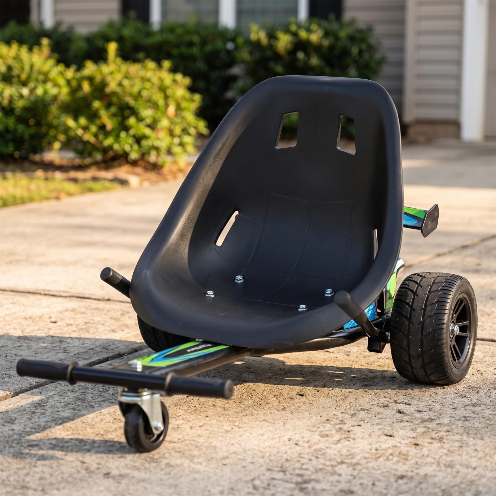 TISHITA Children Bike Seat Siège Enfant Siège Vélo Siège Kart Coque Profonde Ergonomique PP Robuste Contre l'usure Installation Simple et Adaptable Adapté aux Vélos d'enfants Karts Véhicules Modifiés
