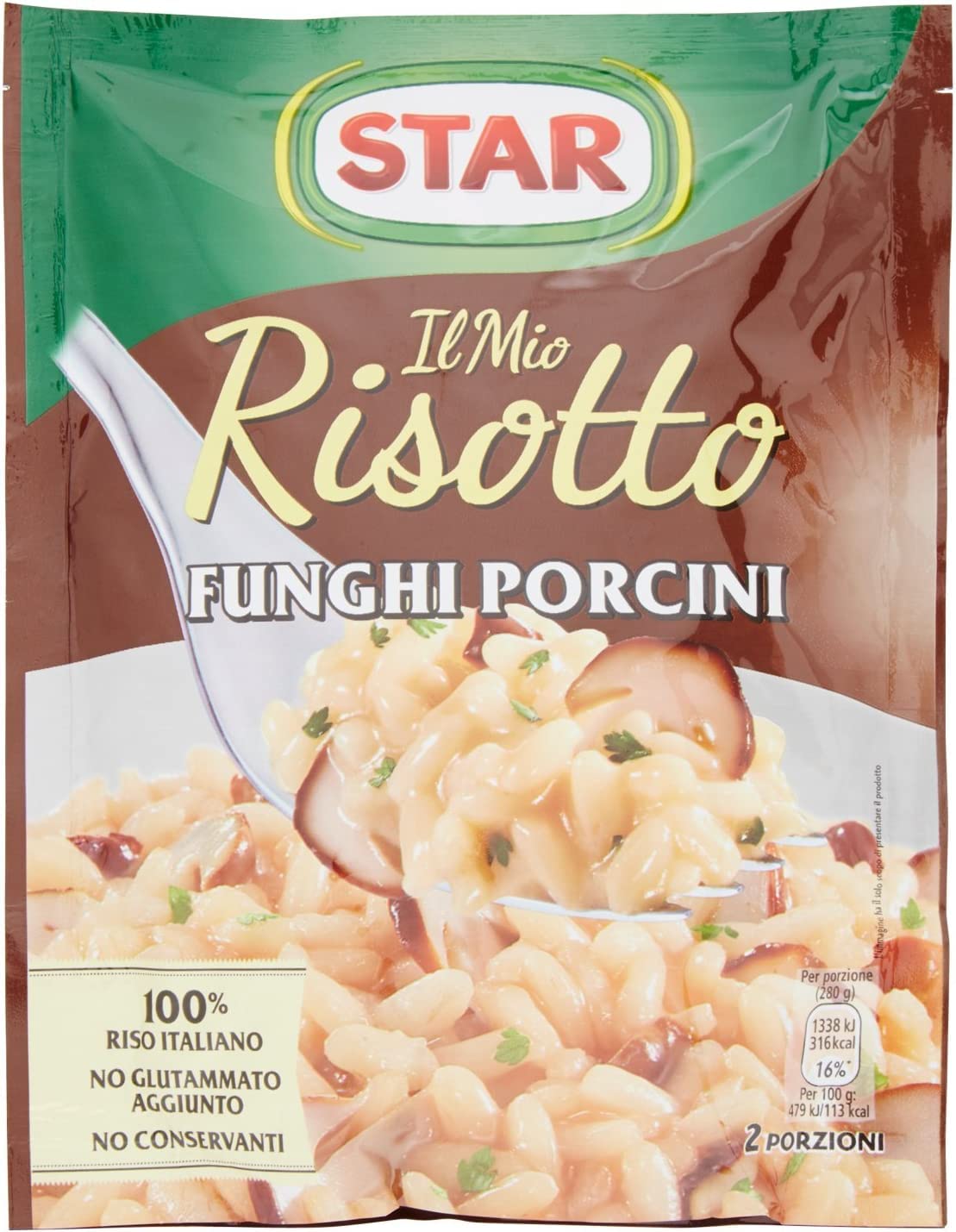12x Star il mio Risotto funghi Reis Steinpilze 175g italienisch Fertiggerichte