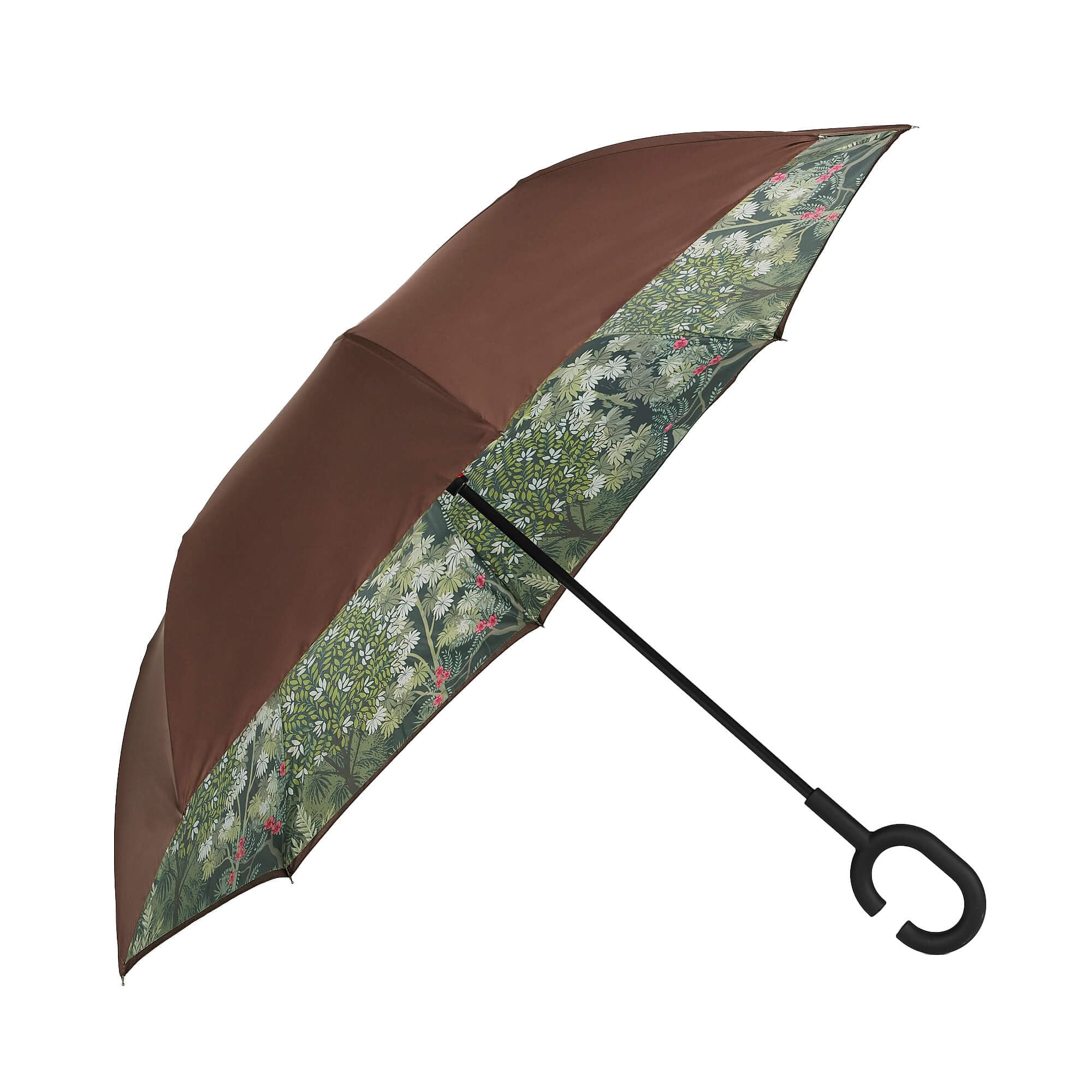 Garden of Grace Windproof Double Layer Inside Out Inverted Car Reversible No Drip with C Shape Handle Umbrella, Multi-color, Pack of 1-image-26