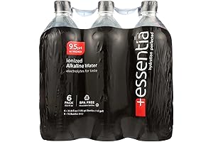 6 Pack Essentia Water Alkaline 202.8 Fl Oz