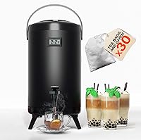 Vista 1 de Insulated Beverage Dispenser-NON HEATING-75 Cup Cold Drink Beverage for Catering-Stainless Steel Iced Beverage Dispenser 12 L/3.2 Gallon Coffee