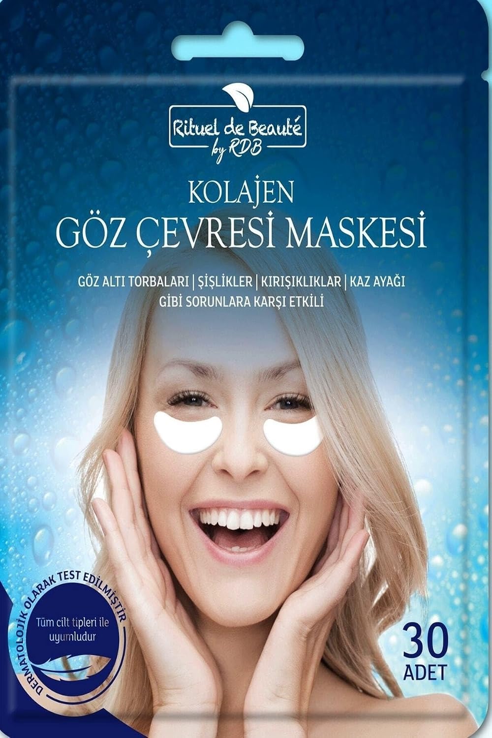 Kolajen Göz Maskesi 30 Adet, KLJ1