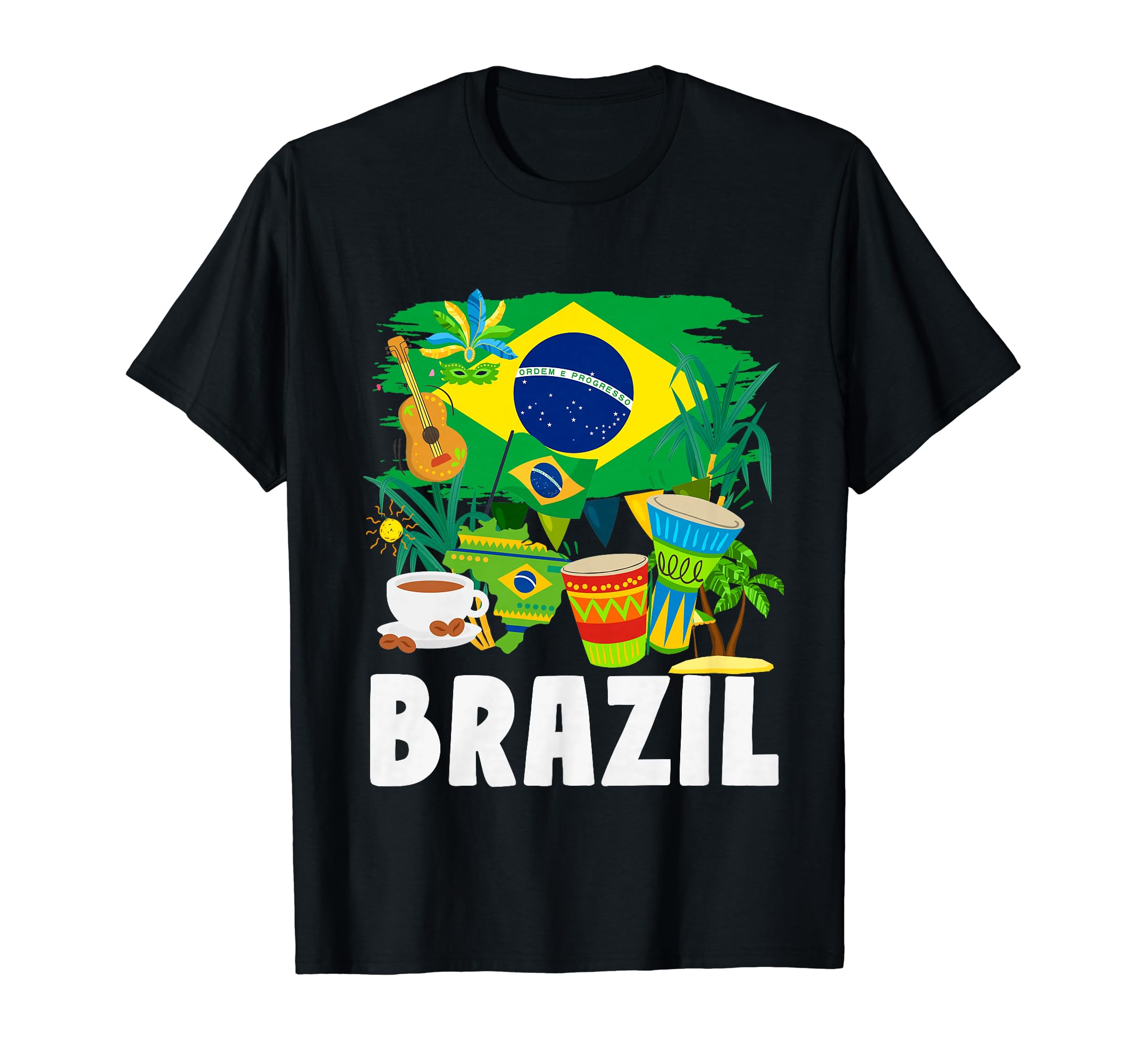 Brazilian Themed Accessories Ideas For WomenBrazil Flag Outfit Idea For Kids Brasil & Brazilian Flag T-Shirt