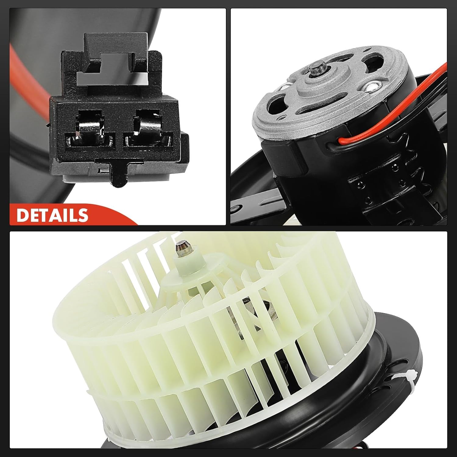 A-Premium Front HVAC Heater Blower Motor Compatible with Freightliner Century Class 1996-2002, Columbia 2000-2002, FLD112/FLD120 1998