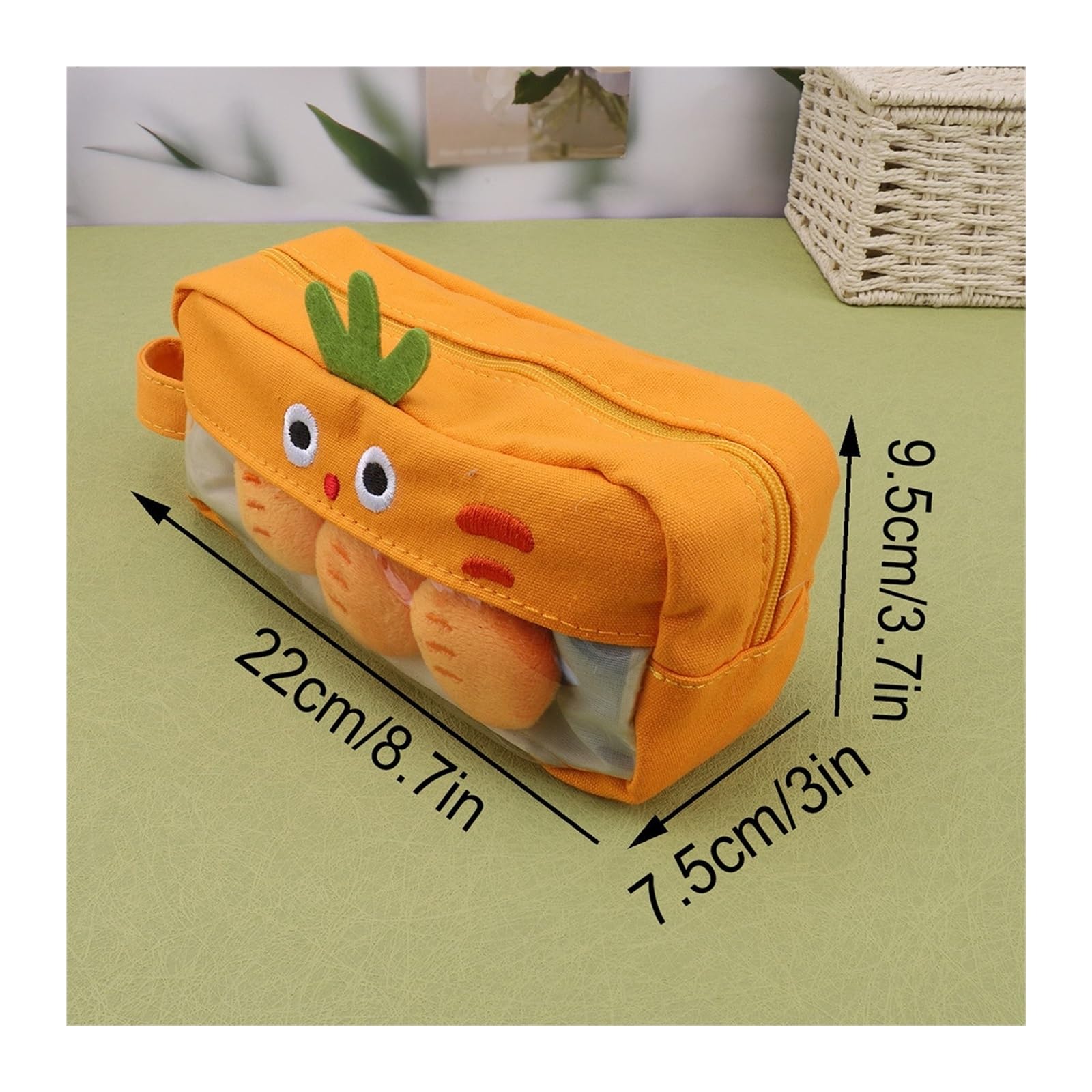 Astuccio for frutta for studenti | Simpatico cartone animato, semplice, grande capacità, idea regalo, organizer for cancelleria(BDX-787)