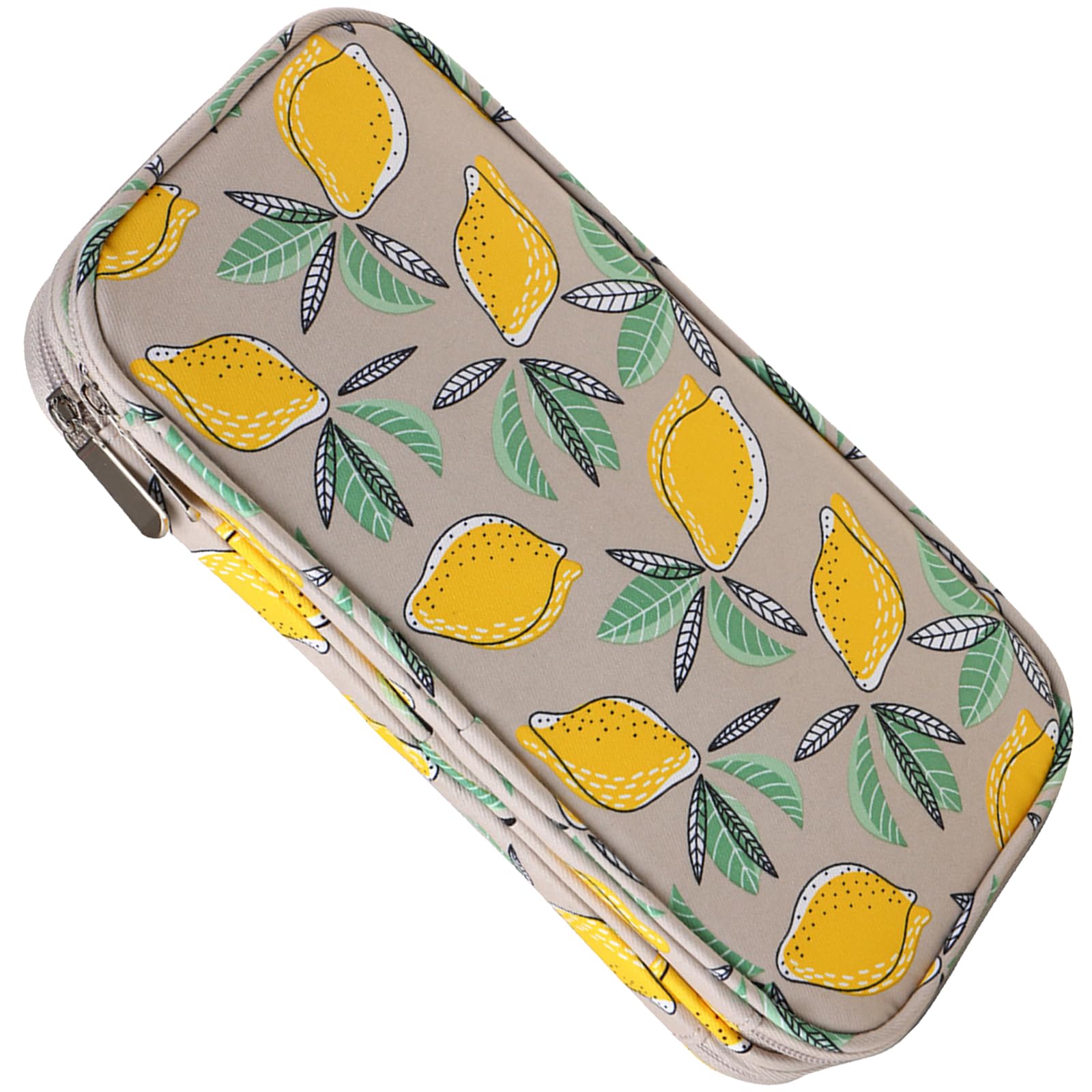 COOLHOOD Friendly Knitting Needle Storage Case Water Resistant Oxfords Cloth Zippers Closures for Crochet Accessories Yarns Needle Holders