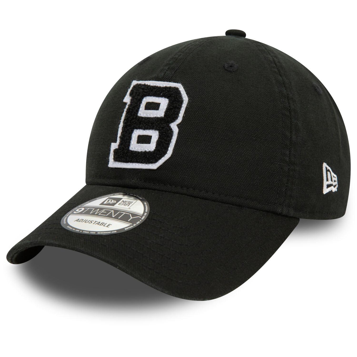 New Era Unisex Black 9Twenty Strapback Cap Varsity Brooklyn Dodgers