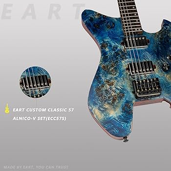 EART Electric Guitar GW2 Headless fix Bridge for 6 String