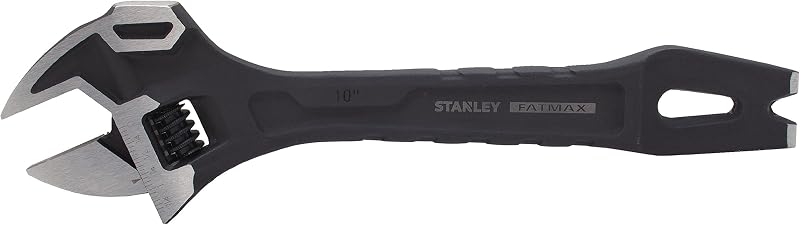 Stanley Tools STA075081 Llave de demolición Stanley Fatmax de 250 mm (10 pulgadas), capacidad de 37 mm, negra