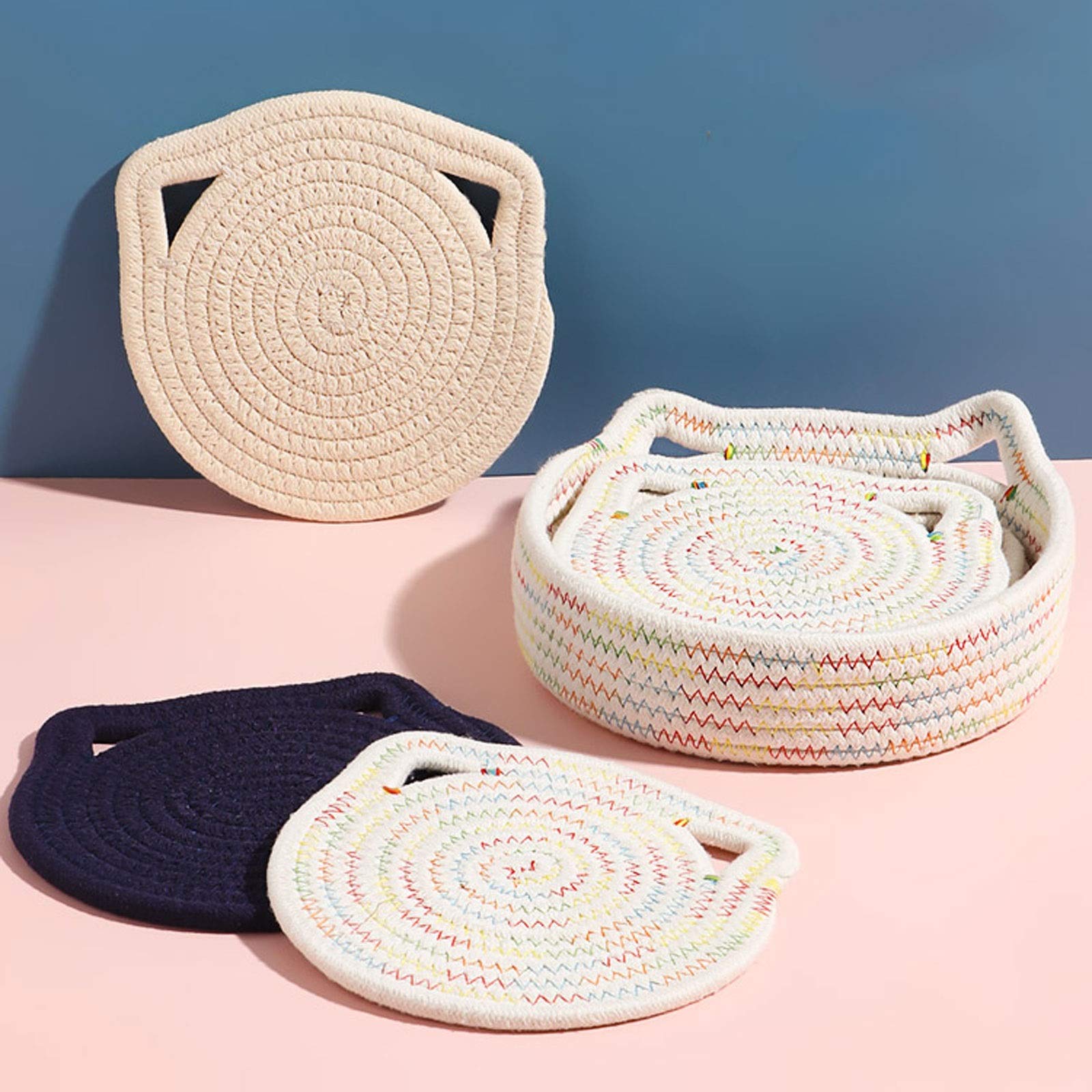 6 Sottobicchieri In Silicone A Forma Di Gatto - Antiaderenti, Lavabili In Lavastoviglie, Per Bevande Calde/Fredde - Foto 4