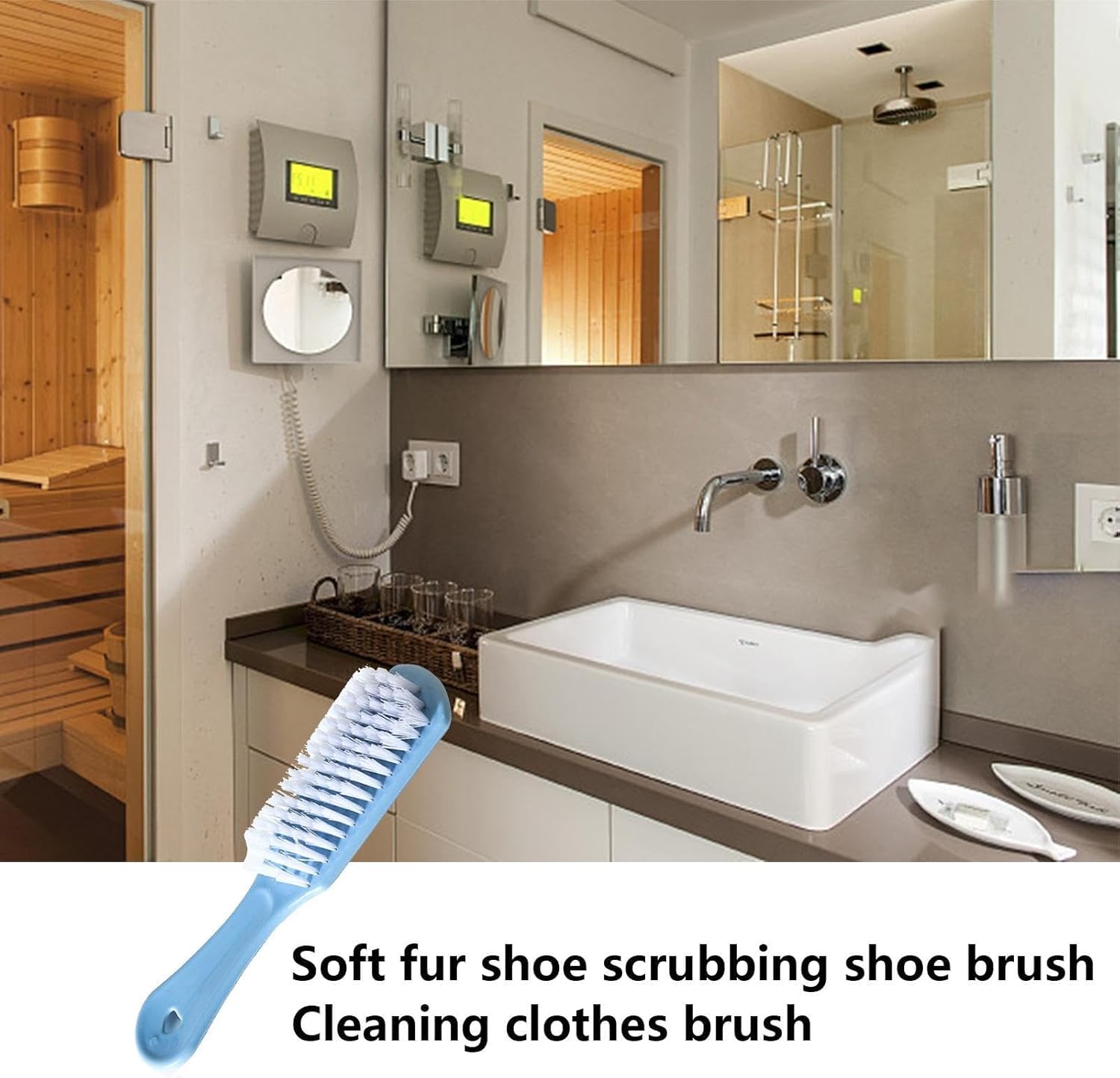 ブーツブラシ&mdash;ブーツクリーニングブラシ&mdash;黒カビブラシランドリースクラバー|ブーツブラシ君らかい毛のクリーニングブーツブラシ衣类ブラシ