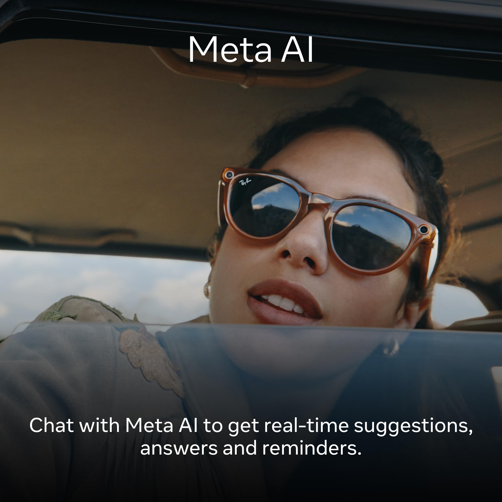 Ray-Ban Meta Wayfarer Polarised Smart Glasses | AI-Powered Eyewear