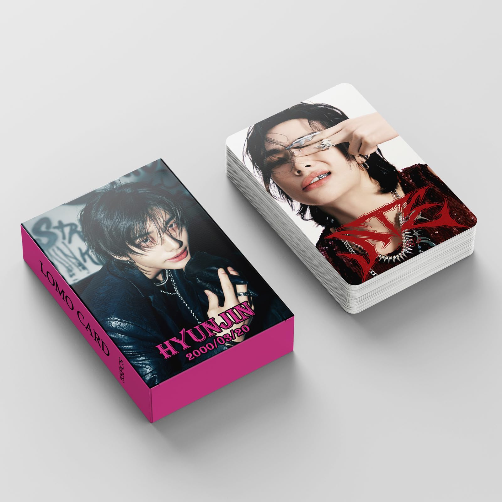 Lot De 55 Photocards Stray Kids - Mini-cartes Postales 5,6 X 8,7 Cm, Cadeau Pour Fans K-pop, Collection Et Déco