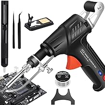 Indoor Heated Industrial Laser Welding Tools, Welding Guns Set of 60w, 3 in 1 Laser Welding Gun, Laser Welding Pen for Rust Removal (Black)