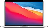 Vista 16 de Apple MacBook Air de finales de 2020 con chip Apple M1 (13.3 pulgadas, 8 GB de RAM, 256 GB SSD) gris espacial (renovado)
