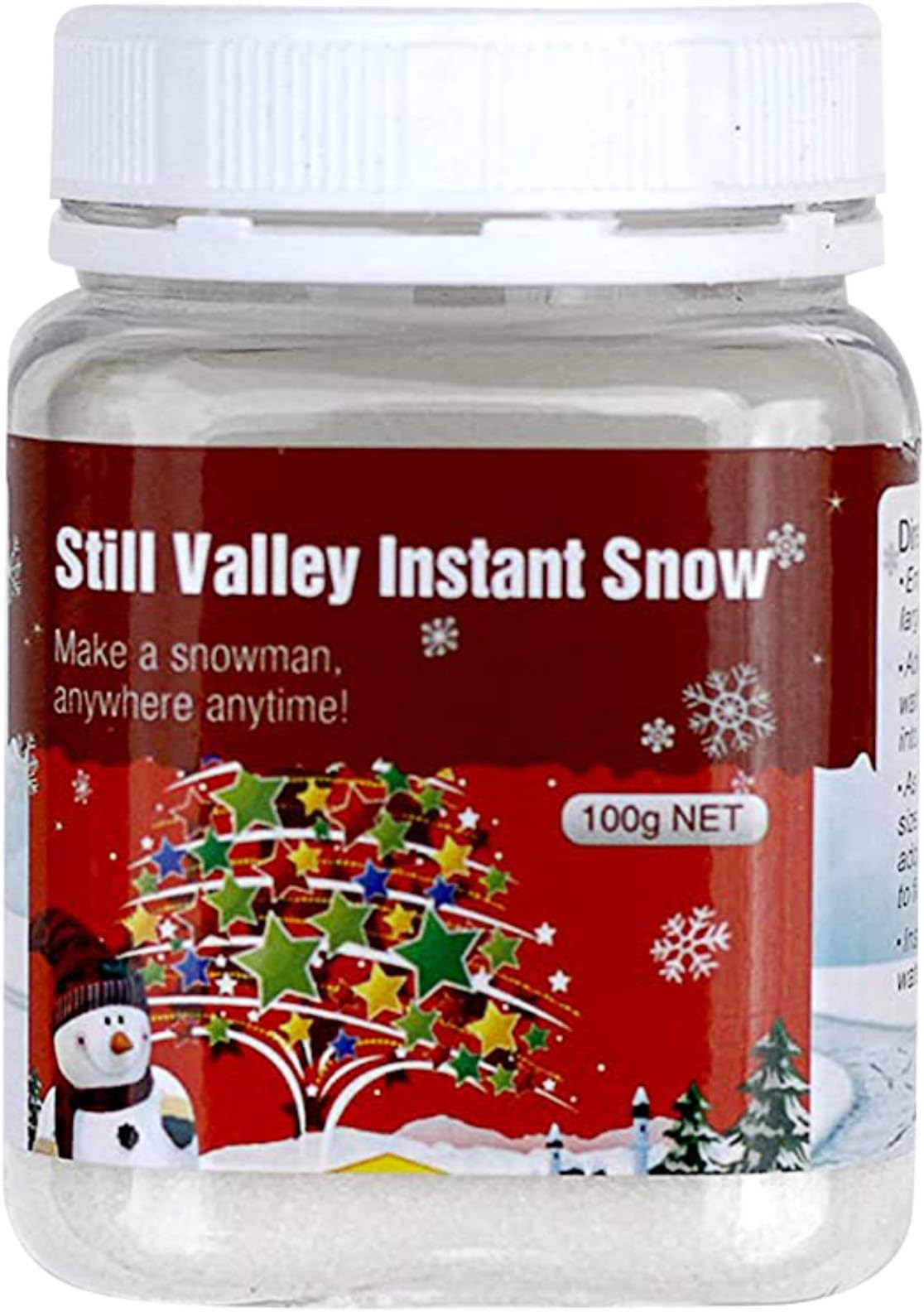 Still Valley Insta Snow - Makes 2 Gallons of Fake Snow for Slime