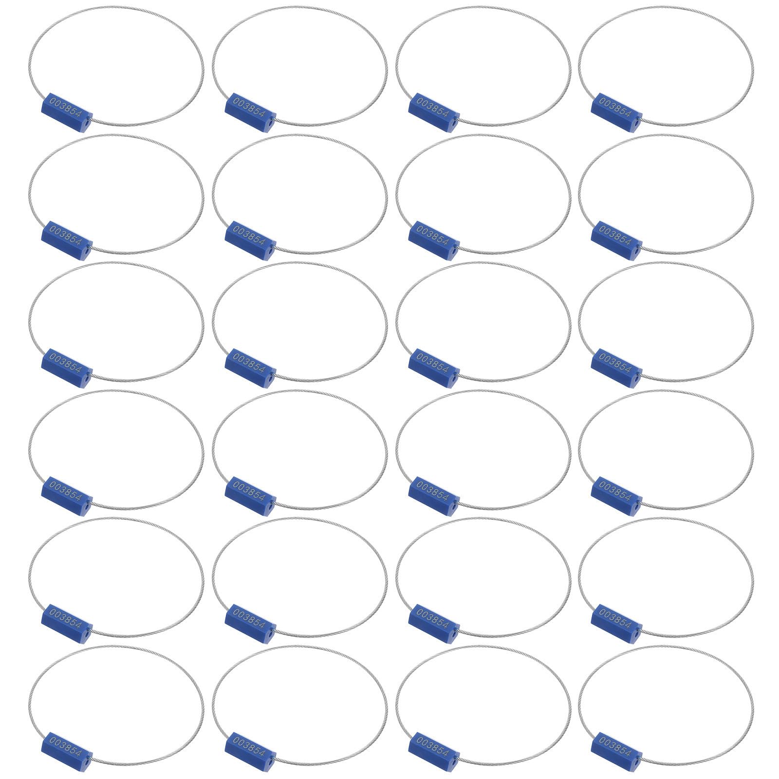 Scellés de câble acier inoxydable conteneurs étiquettes métalliques de sécurité