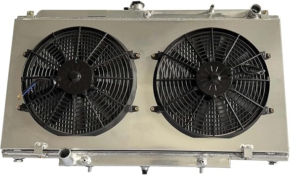 3Row Car Radiator Compatible with Nissan Patrol GU Y61 2.8L 3.0L RD28 ZD30 CR 1997-2013 21410VB200 Manual MT & Automatic AT