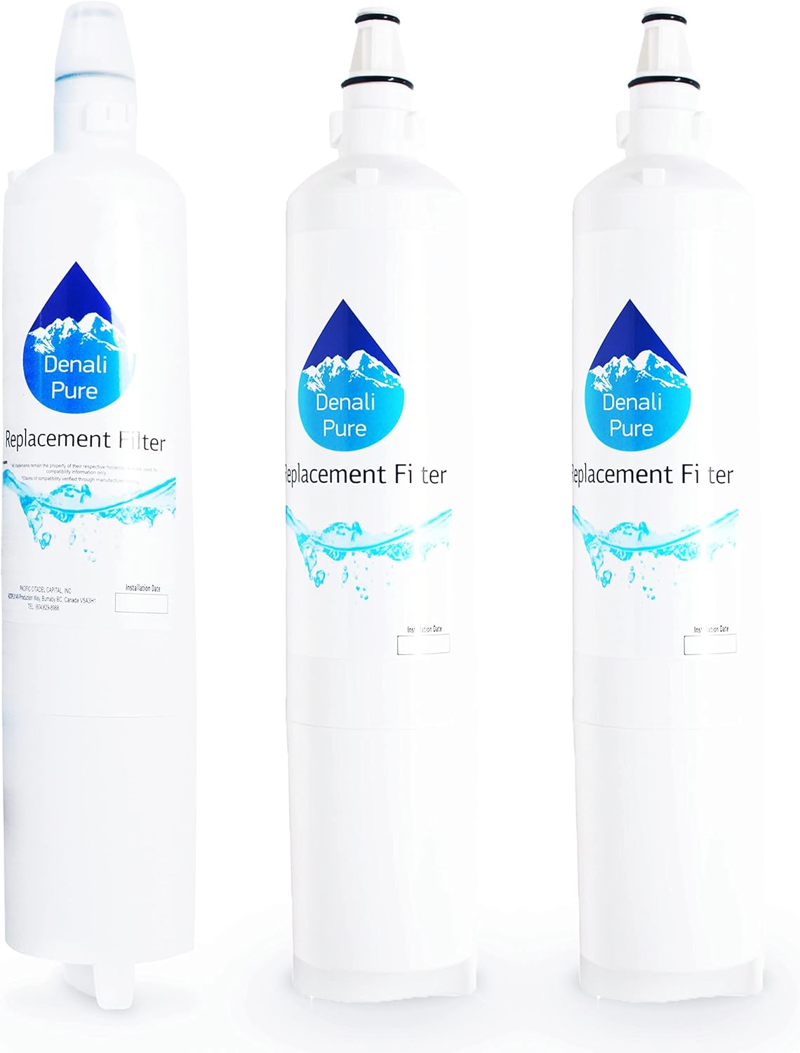 3Pack Replacement for LG LFX25960ST Refrigerator Water Filter Compatible with LG