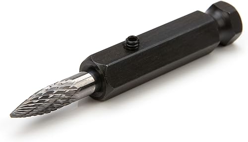 Miniatura 3 de Steelman Fresa de doble corte de carburo de 14 pulgadas para apósito de reparación de neumáticos, crea un canal uniforme para un mejor sellado con