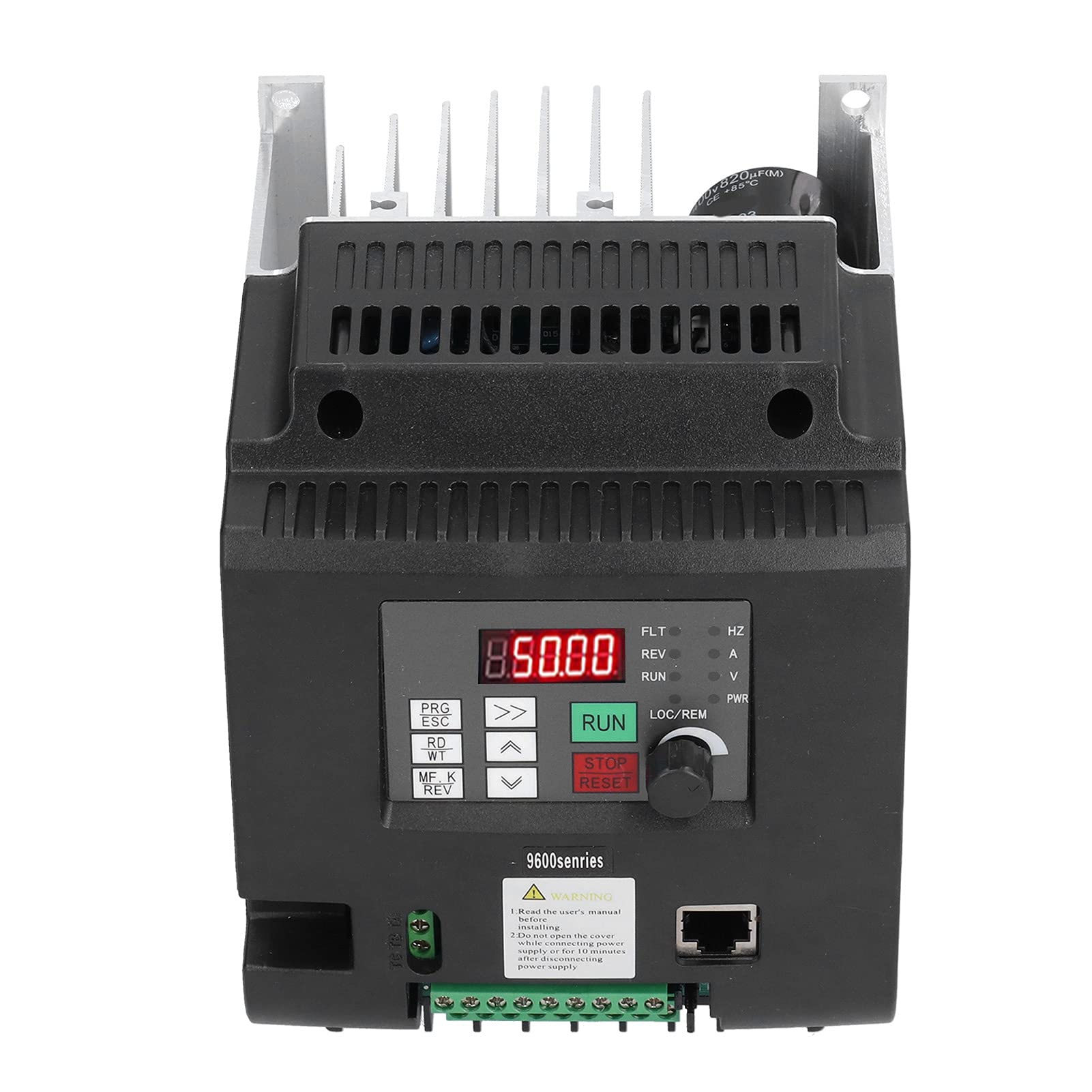 Fafeicy 5.5KW 3-Fase Control Vectorial Variador de Frecuencia
